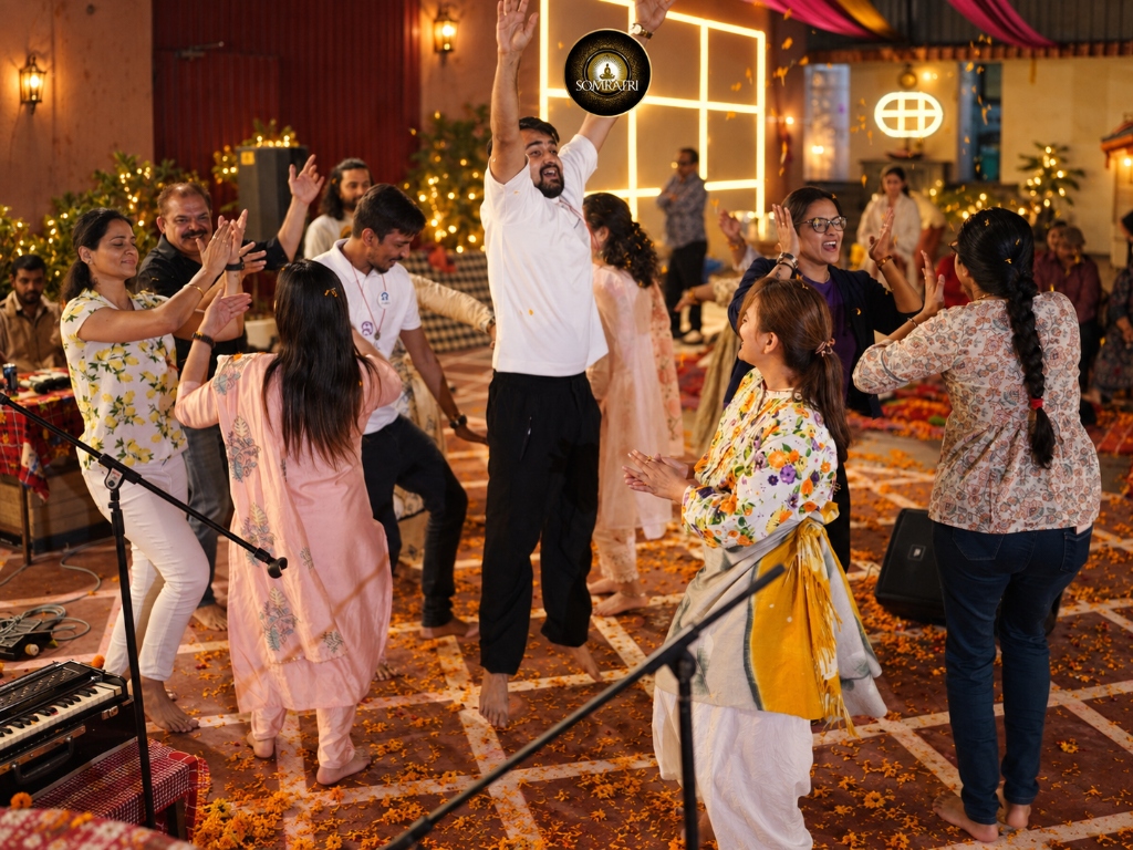 SomRatri is now on X Articles: notes on night rhythms and slow living in Delhi: Barefoot courtyard dance