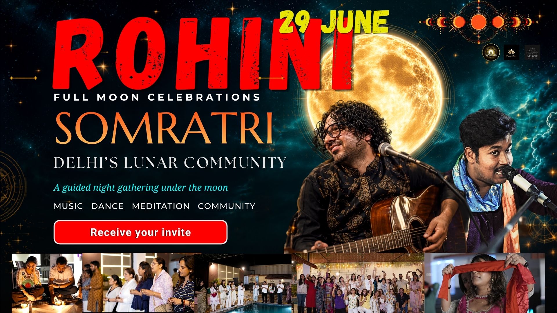 SomRatri 🍓🍓 Full-Moon Celebrations