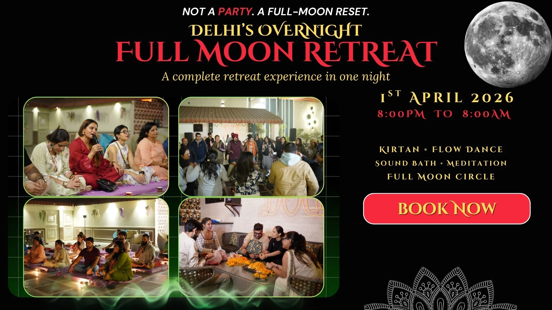 1st April - Pink Full Moon SomRatri