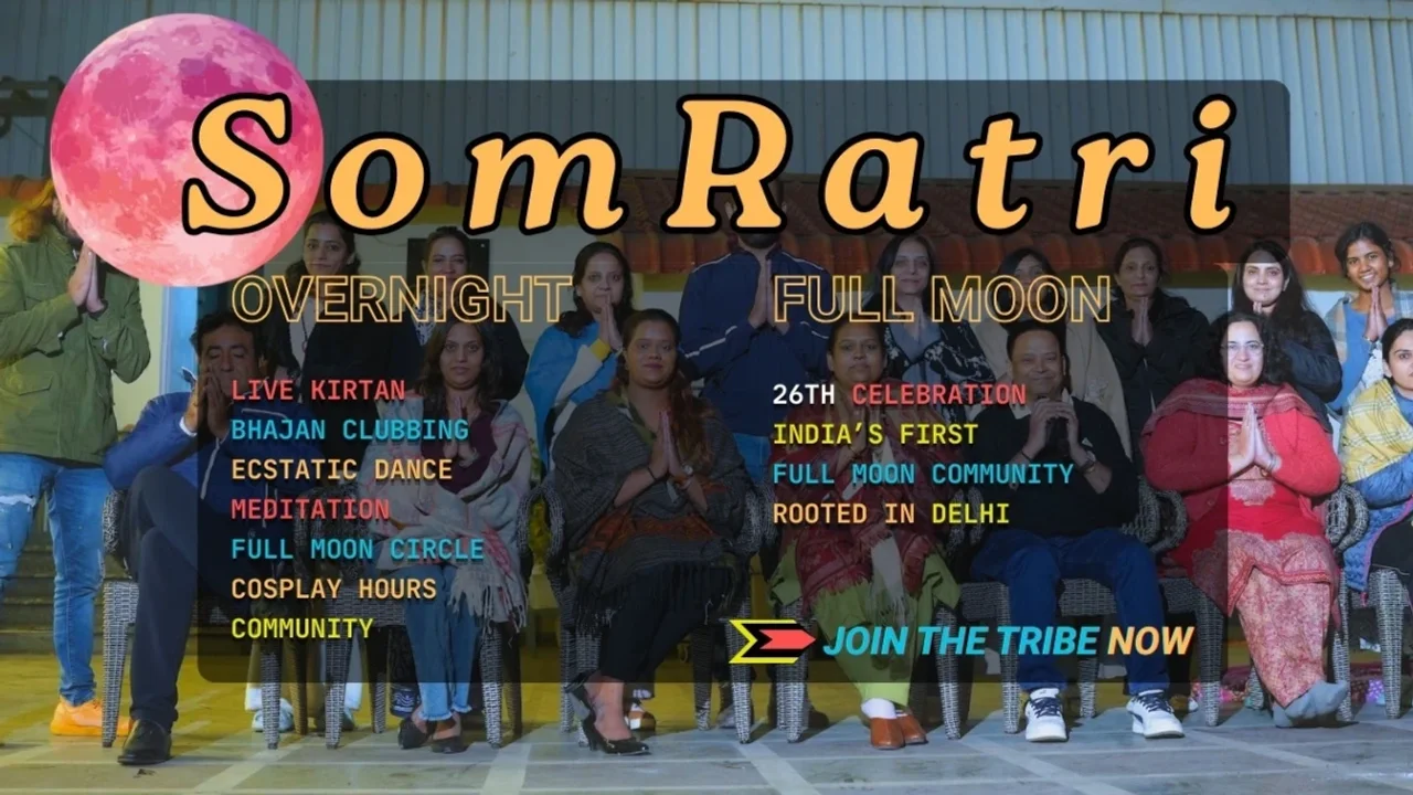SomRatri: The First Moon | Wolf Moon Retreat Delhi - Jan 3