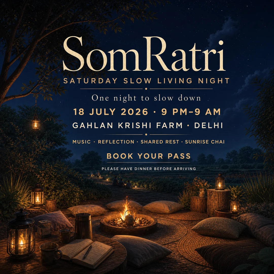 SomRatri Saturday Slow Living Night — 18 July 2026
