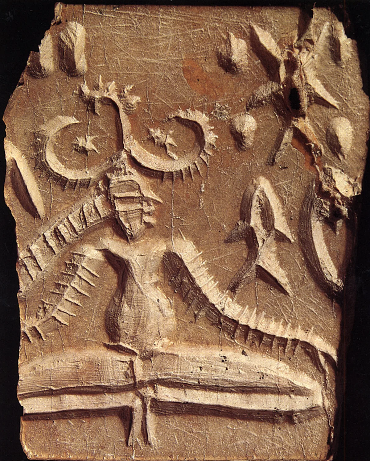 Facing the Past: 5 Revelations from the New Rakhigarhi Discoveries: Indus seal with seated figure